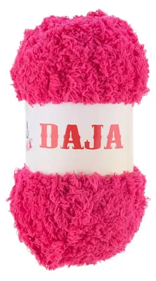 50g Kuschelgarn Daja Kuschelwolle Chenille Strickgarn pink