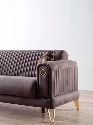 Immagine prodotto di Elegante divano a 3 posti - design moderno per una vita confortevole ed elegante