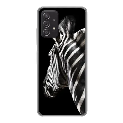 Produktbild von MuchoWow® Handyhülle Schutzhülle Hülle für Samsung Galaxy A53 5G Zebra - Wilde Tiere - Muster Silikon Softcase Handy Hülle - Schutzabdeckung