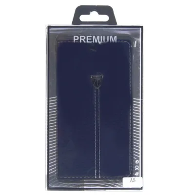 Produktbild von Book Case Handyhülle für Galaxy A5 Blau Schutz Tasche