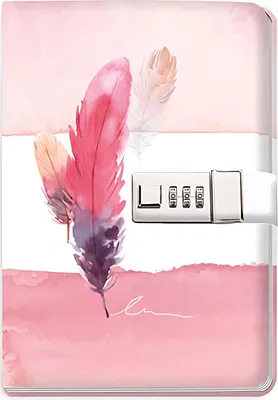 Obrázok produktu pre Denník Trötsch s kombinovaným zámkom Feather