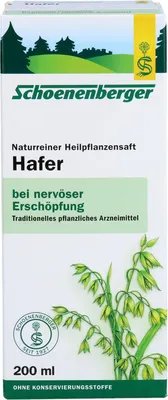 Produktbild von Heilpflanzensaft - Hafer 200ml