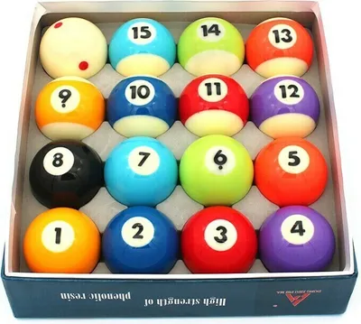 Produktbild von Pegasi Billardkugeln Set - 57,2-mm-Billardkugel - Tournoi de Paolnage Set - Regulierung Billardbälle - Billardbälle Komplettset - 16 Stück Billardkugeln - Set Billard Tischkugeln - Poolkugeln