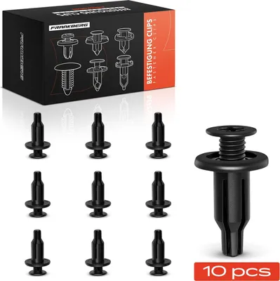 Imagen del producto de Clips de fijación para parachoques, 10 unidades, compatibles con Honda Accord IV, V y Civic X (FC)