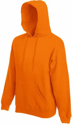 Produktbild von Fruit of the Loom - Classic Hooded Sweat - Orange - XXL