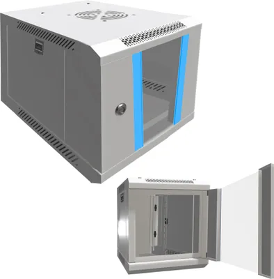 Produktbild von Extralink 6U 10" Šedá Racková skříň na zeď