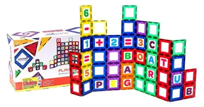 Obrázok produktu pre 3D Playmags magnetické kocky 170, 80 kusov
