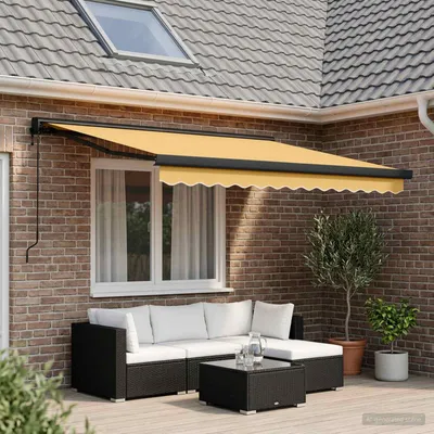 Produktbild von Maison Exclusive - Elektrische Markise 100% Polyester