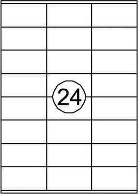 Obrázok produktu pre Quantore - etiketa 70 x 36 mm, 2400 kusov