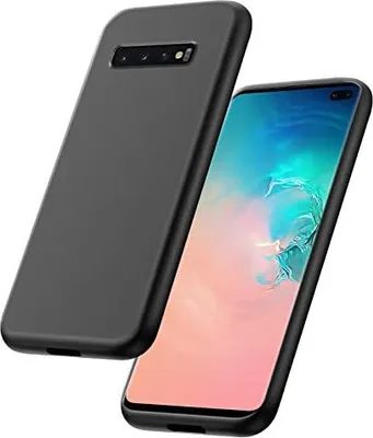 Obrázok produktu pre Puzdro pre Samsung Galaxy S10+ Silikón Čierna Ultratenká SM-G975