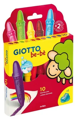 Immagine prodotto di Giotto Be-Bè Pastelloni A Cera 10 Pz