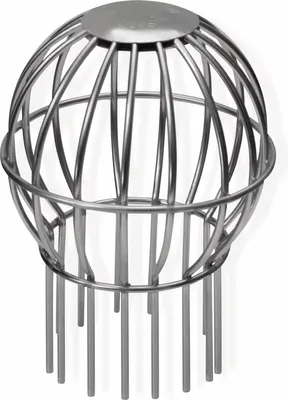 Immagine prodotto di Parafoglie in acciaio inox V4A per pluviali da 100 mm
