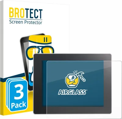Produktbild von 3x BROTECT Schutzglas für Weintek cMT3092X Schutzfolie Panzer Folie Glas Display Schutz klar