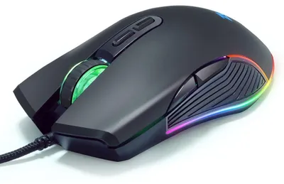 Productafbeelding van Elementkey IMX12 – RGB Gaming Muis Met 3600 DPI- Gaming Muis Met 7 Knoppen –