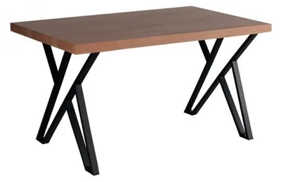 Produktbild von Esstisch Esszimmertisch Küchentisch Loft Style Metallbeine Industrieller