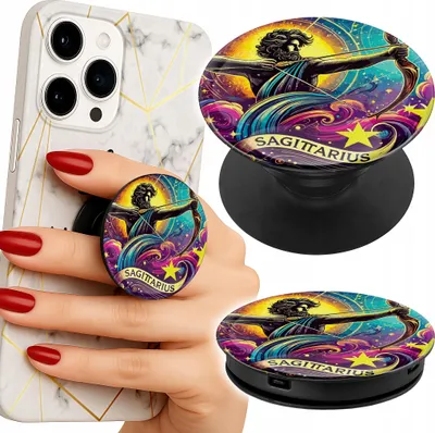 Obrázek produktu pro Popsocket Držák telefonu na prst / Znamení zvěrokruhu Střelec