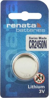 Imagen del producto de Batería de botón de litio Renata CR2450N 3V Renata