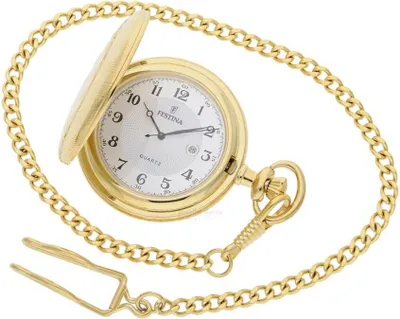 Produktbild von Festina Taschenuhr F2036/1 gold plattiert