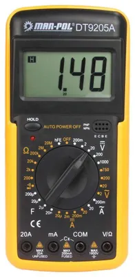 Obrázok produktu pre Digitálny multimeter DT-9205A 00117