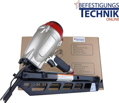Produktbild von Druckluft Streifennagler PSN100.1-34 100 50-100mm für Streifennägel 34° Paslode Prebena BeA