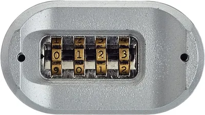 Produktbild von Kombinationsschloss K11960D in Silber