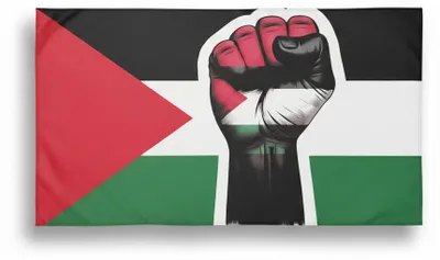Produktbild von InAndOutdoorMatch - Palästinensische Flagge - 150 x 90 cm - Polyester, KI-generiertes Bild