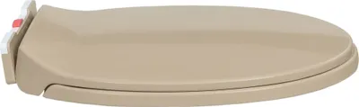 Immagine prodotto di Sedile della toilette con meccanismo di chiusura morbida a sgancio rapido Beige Ovale