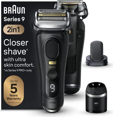 Produktbild von Braun Series 9 Pro+ 9590cc System wet&dry Atelier Black