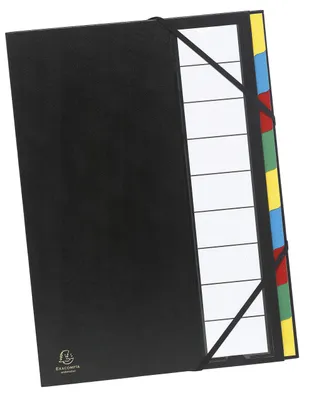 Produktbild von Exacompta 55330E Premium Ordnungsmappe Harmonika Ordonator. Mit festem Einband f
