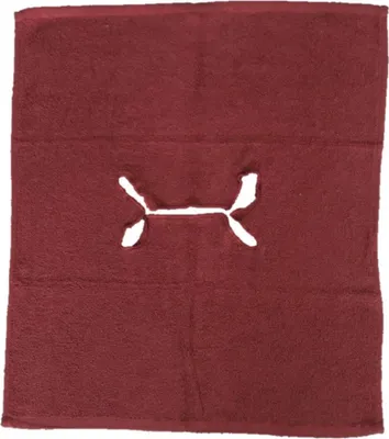Produktbild von Handtuch mit Nasenschlitz für Massageliege 1 Stück Bordeaux