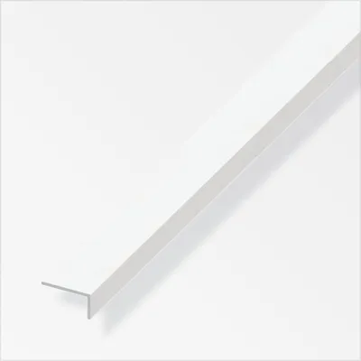 Produktbild von alfer Winkel 1 m, 19 x 28 mm PVC (Kunststoff) glatt weiss