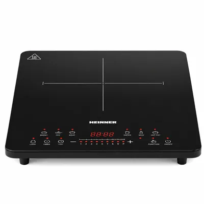 Produktbild von Heinner HFSHI-M1Z8SMTC Induktionskochplatte 2100 W, 1 Kochzone, 9 Stufen, Touch, Schwarz