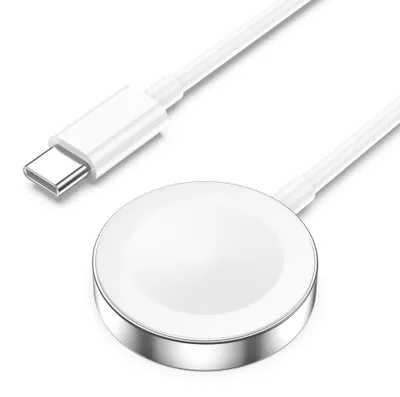 Productafbeelding van Sneloplader voor de smartwatch, USB-C naar magnetische oplaadkabel voor de smartwatch (1 meter), verkrijgbaar