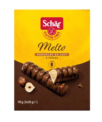 Produktbild von Schär Glutenfrei Melto Milchschokolade 3x30g