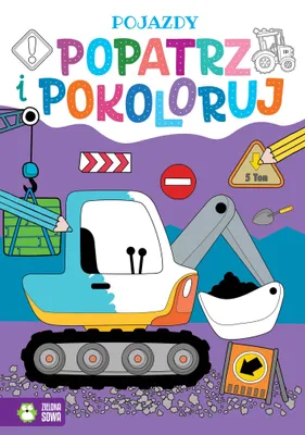 Produktbild von Popatrz i pokoloruj Pojazdy 96456