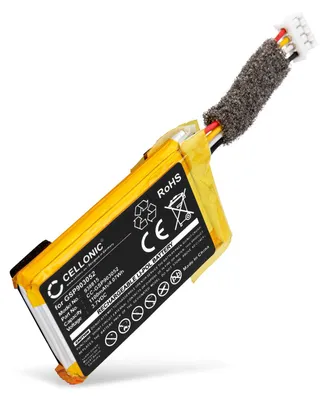 Image de CELLONIC 1x Batterie pour Enceinte Compatible avec JBL Clip 4, GSP903052 - (1100mAh , 3.7V)