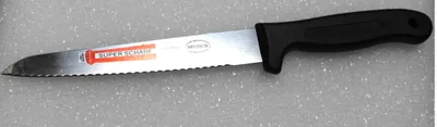Produktbild von Wenco Universalmesser Messer 29 cm Gesamtlänge - 17 cm Klinge mit Wellenschliff