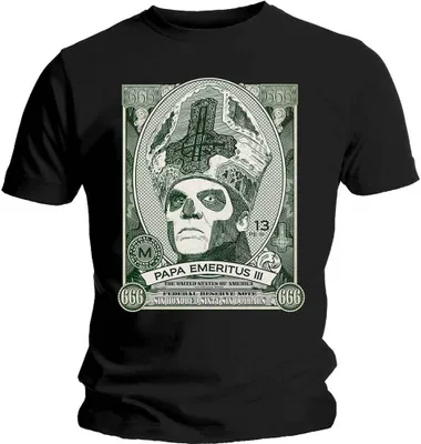 Produktbild von Ghost Papa Cash Black M T-Shirt
