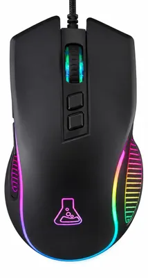 Immagine prodotto di Mouse da gaming cablata con 12.800 DPI, 7 pulsanti e illuminazione RGB