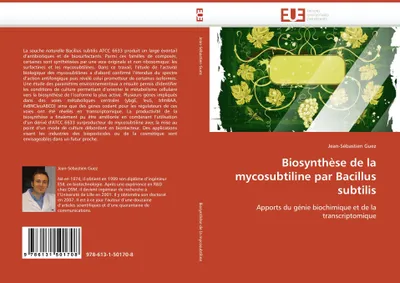 Produktbild von Biosynthese von Mycosubtilin durch Bacillus subtilis