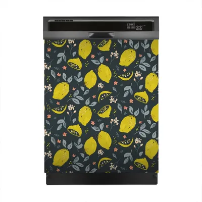 Produktbild von Aufkleber sticker 60x70 cm Dekorative folie Spülmaschine - Zitrone Zitrusfrüchte