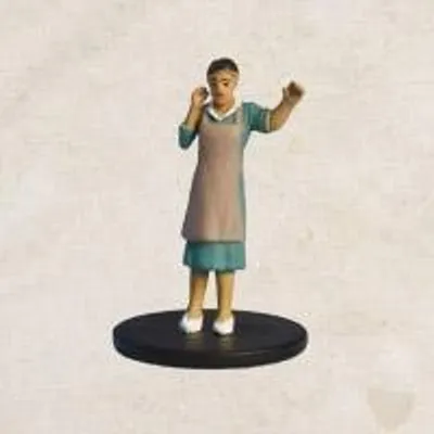 Immagine prodotto di Miniatura premium Arkham Horror - Agnes Baker