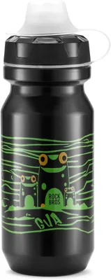 Produktbild von ROCKBROS Trinkflasche Auslaufsicher, Fahrradflasche für Radfahren, Wasserflasche Einhandöffnung Sichere Verriegelung, Gym, Schwarz, PP5