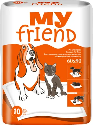 Produktbild von My Friend Unterlagen für Tiere 90x60 cm 10 Stk.