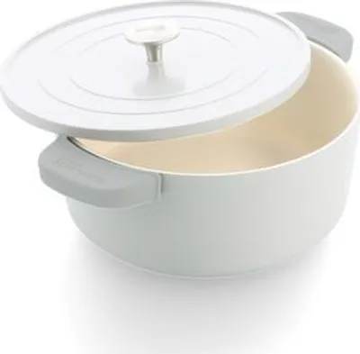 Produktbild von Dagelijkse Kost Proline Kochtopf - Jeroen Meus Design - Ø 26 cm - Hochwertiger Aluminiumschmortopf für alle Herdarten, inklusive Induktion