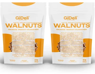Produktbild von Walnüsse 10kg Ungesalzen Naturbelassen Ohne Schale Ganze Kerne Omega-3 GiDeli