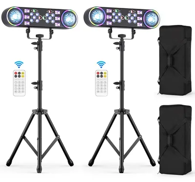 Obrázek produktu pro Osvětlení s efekty RGBW – DJ osvětlení – světla pro párty – diskotéková světla – LED efektová světla