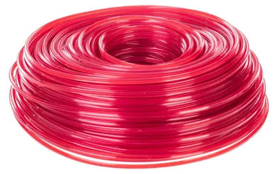 Produktbild von Trimmerfaden - Fadenspule für Rasentrimmer - 2,8 mm - 75 m - Sternprofil - Rot