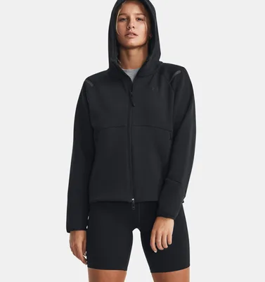 Produktbild von Under Armour Sweatshirt Unstoppable Flc Fz-Blk 1379842-001__LG