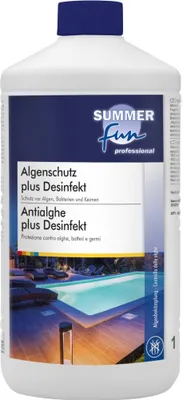 Produktbild von Summer Fun Algenschutz Plus Desinfekt - 1 Liter